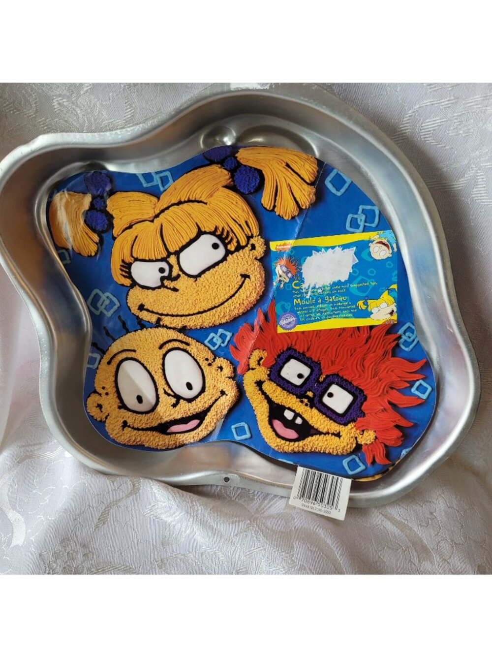 Vintage Wilton Nickelodeon Rugrats Cake Pan retro nostalgia 90s 1998